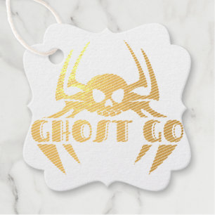 Etiquetas Para Recuerdos Ghost Go Spooky Season