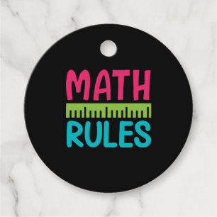 Etiquetas Para Recuerdos Gifts Teacher   Math Rules