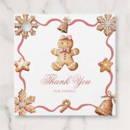 Etiquetas Para Recuerdos Gingerbread Man | Christmas Baby Shower 