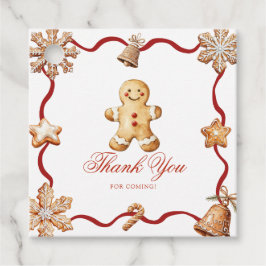Etiquetas Para Recuerdos Gingerbread Man | Christmas Baby Shower 
