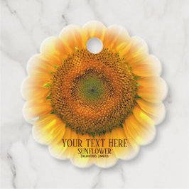Etiquetas Para Recuerdos girasol