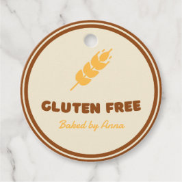 Etiquetas Para Recuerdos Gluten Free Simple Personalizado