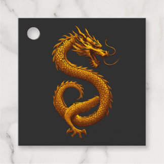 Etiquetas Para Recuerdos Golden Dragon