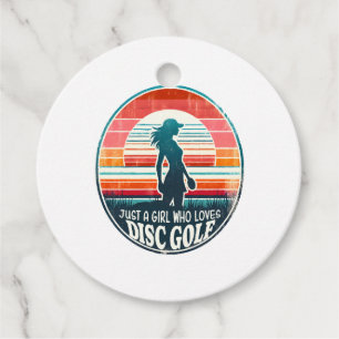Etiquetas Para Recuerdos Golf en disco femenino - Frisbee Golf Female