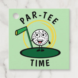 Etiquetas Para Recuerdos Golfers Par-Tee Time