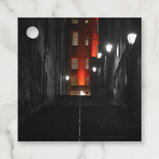 Etiquetas Para Recuerdos Gothic Staircase (Anverso)