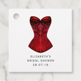 Etiquetas Para Recuerdos Gótico Iridescente Bruja Rojo Carmesí