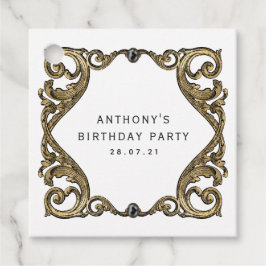 Etiquetas Para Recuerdos Gótico vintage ornamental