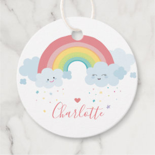 Etiquetas Para Recuerdos GRACIAS A LAS letras arcoiris de bonitos colores p