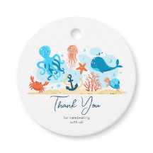Gracias Baby Shower. Mundo submarino