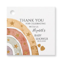 Gracias Boho Rainbow Baby Shower