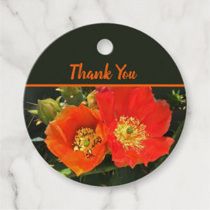 Etiquetas Para Recuerdos Gracias Cactus Flower Photo Red Floral Southwest