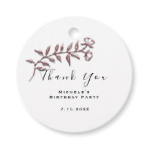 Gracias Cumpleaños Despedida de Soltera Blanco Sen