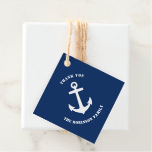 Etiquetas Para Recuerdos Gracias Familia Nautical Boat Anchor Naval
