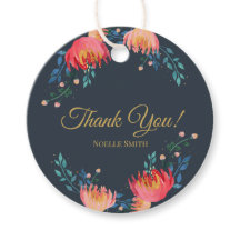 Gracias! Flores azules oscuras, elegantes y capric