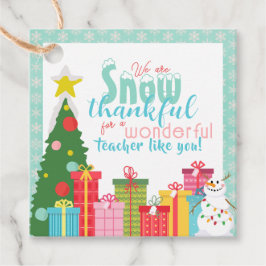 Etiquetas Para Recuerdos Gracias Maestros Agradecidos por la Nieve