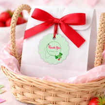 Gracias por el primer cumpleaños de Fresa Dulce de