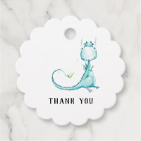 * Gracias por el Verde azulado Dragón Azul Baby Sh