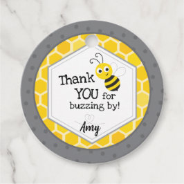 Etiquetas Para Recuerdos Gracias por hacer ruido - Bumble Bee