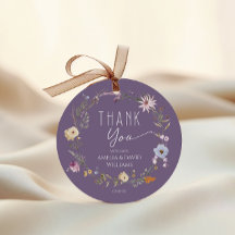 Gracias por la ducha de bebé de flor silvestre boh