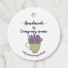 Etiquetas Para Recuerdos Gracias Por Su Personalizado Floral Teacup Round