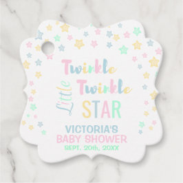 Etiquetas Para Recuerdos Gracias Twinkle Twinkle Little Star Baby Shower