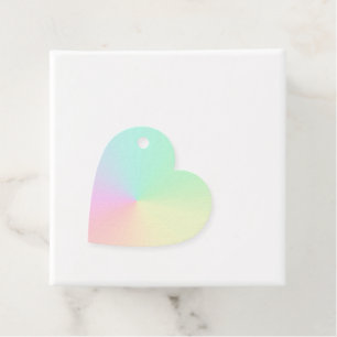 Etiquetas Para Recuerdos Gradiente silenciado Ombre Arcoiris Pastel Estétic