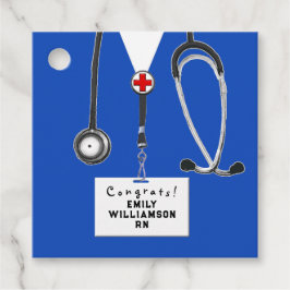 Etiquetas Para Recuerdos Graduación de la Escuela de Enfermería de Enfermer