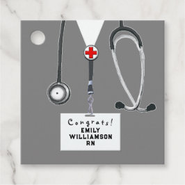 Etiquetas Para Recuerdos Graduación de la Escuela de Enfermería de Enfermer