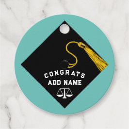 Etiquetas Para Recuerdos Graduación en Facultad de Derecho