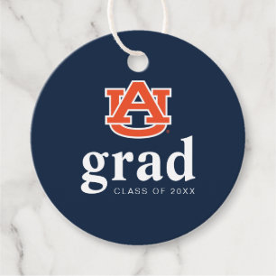 Etiquetas Para Recuerdos Graduación en la Universidad Auburn - Tigres Aubur