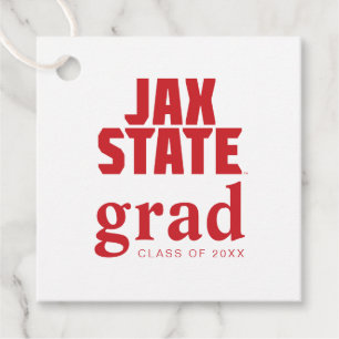 Etiquetas Para Recuerdos Graduación en la Universidad Estatal de Jacksonvil