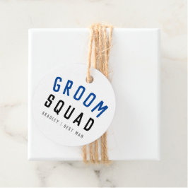 Etiquetas Para Recuerdos Groom Squad | Moderno bachiller Groomsman estilo