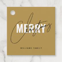 Guión de Navidades de oro moderno