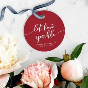 Etiquetas Para Recuerdos Guión de relajación Deja que el amor brille Boda d