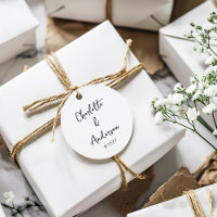 Guión manuscrito Boda personalizada blanca y capri