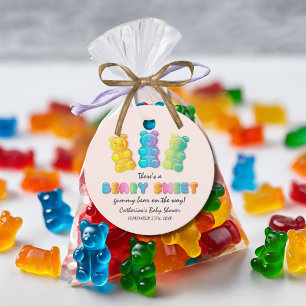 Etiquetas Para Recuerdos Gummy Bear Colorful Jelly Candy Baby Shower
