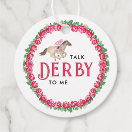 Etiquetas Para Recuerdos Hablar de Derby conmigo | Carrera de caballos Derb