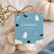 Halloween Baby Shower Pastel Blue