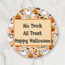 Etiquetas Para Recuerdos Halloween Doodles