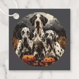 Etiquetas Para Recuerdos Halloween Great Dane Dogs Jack O Lantern