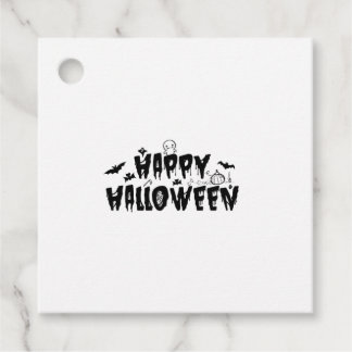 Etiquetas Para Recuerdos Halloween Happy
