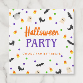 Etiquetas Para Recuerdos Halloween Party | Festejante celebración |