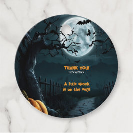 Etiquetas Para Recuerdos Halloween Un poco de parodia de la Baby Shower de