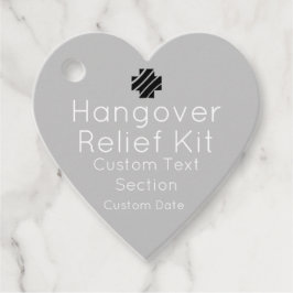 Etiquetas Para Recuerdos Hangover Relief Kit Favor Tags