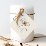 Etiquetas Para Recuerdos HANNAH Vintage Bear Woodland Baby Shower Gracias<br><div class="desc">Estas duchas de bebé de madera de oso vintage gracias a las etiquetas de favores de la colección Hannah son perfectas para una ducha de bebé en el patio trasero. Este bonito diseño de boho con una temática animal neutra de género incluye un oso bebé con abejas, flores blancas y...</div>
