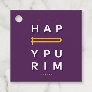 Etiquetas Para Recuerdos Happy Purim Gragger