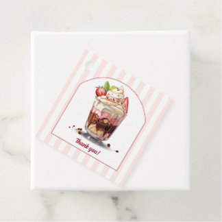 Etiquetas Para Recuerdos Haz tu propia fiesta de cumpleaños de helados