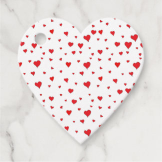 Etiquetas Para Recuerdos Heart favor/gift tag with hearts.