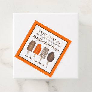 Etiquetas Para Recuerdos Helado Cream Pops Bares Popsicle Creamsicle Picnic